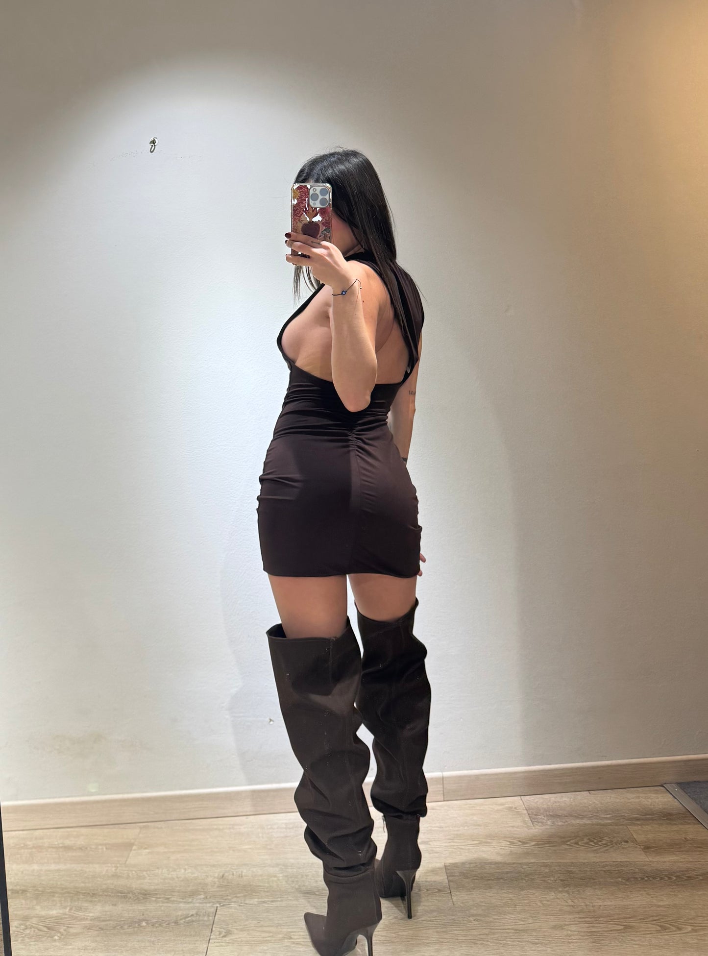 MINI DRESS ASIMMETRICO