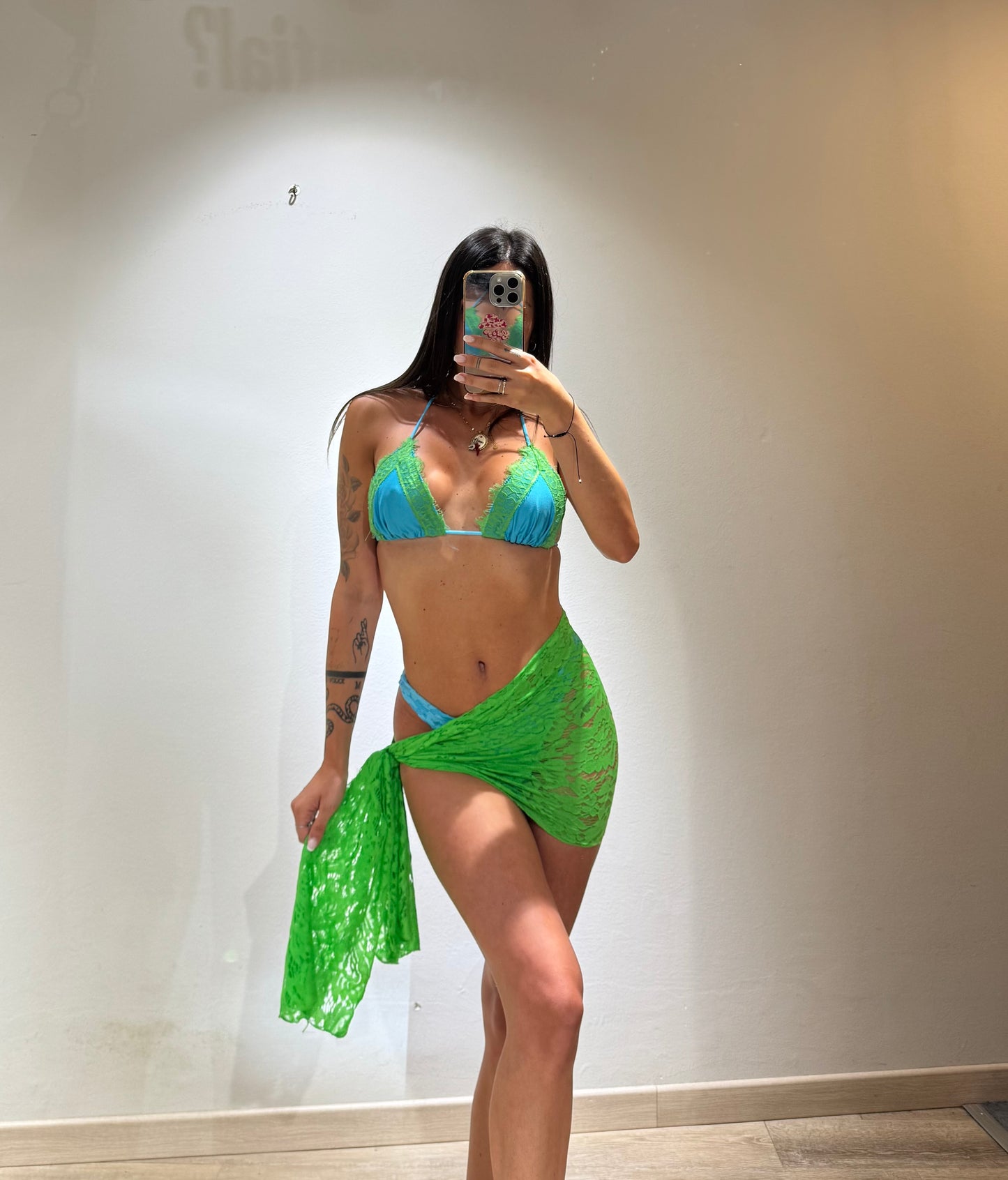 BIKINI PIZZO PAREO