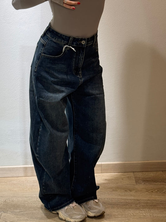 DENIM BALOON FIT LAVAGGIO ZERO