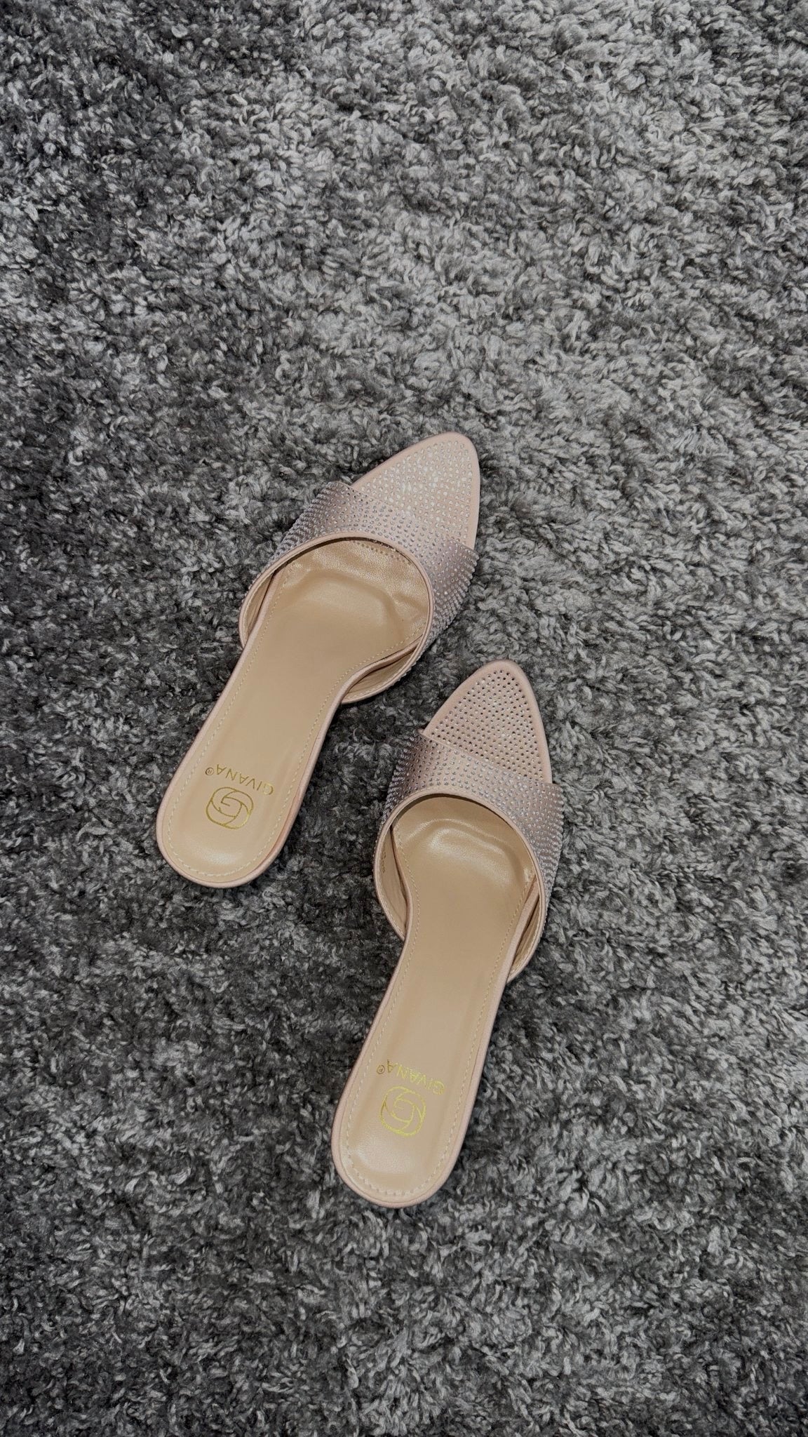 DECOLETTE GLITTER NUDE