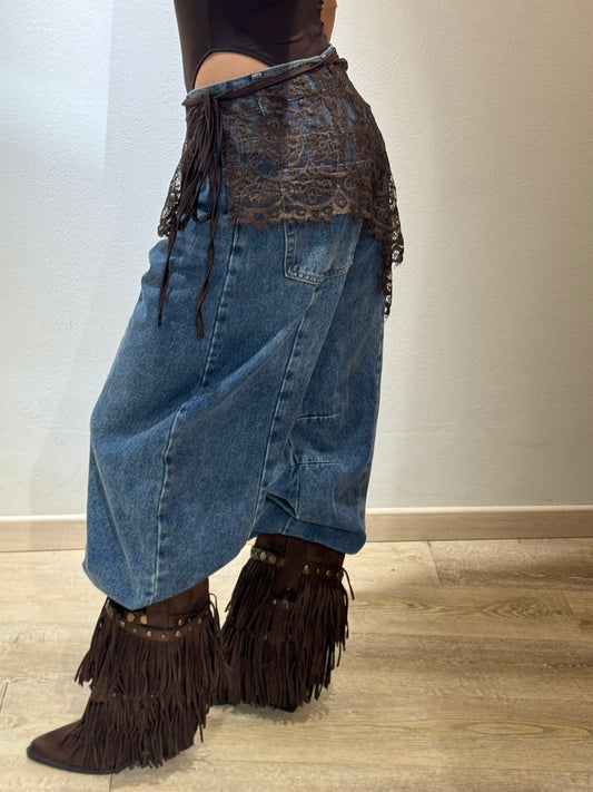 PAREO MACRAMÉ CHOCO