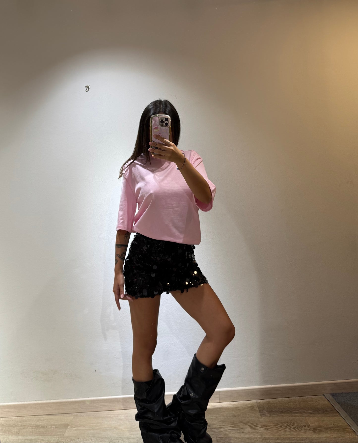 MINI SKIRT PAILLETTES