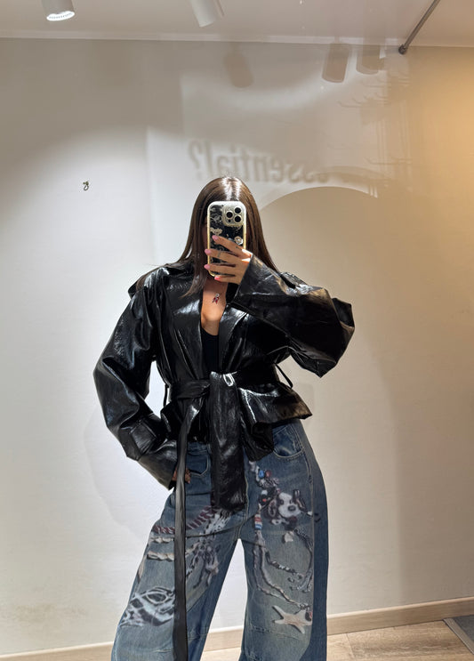 TRENCH VINILE TOP QUALITY
