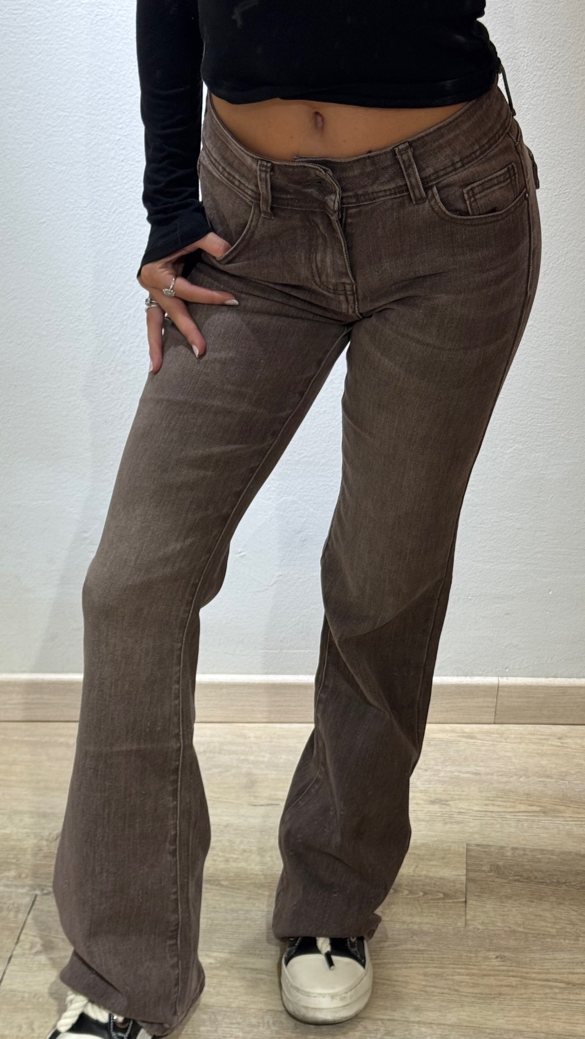 DENIM 2000 VITA BASSA MARRONE