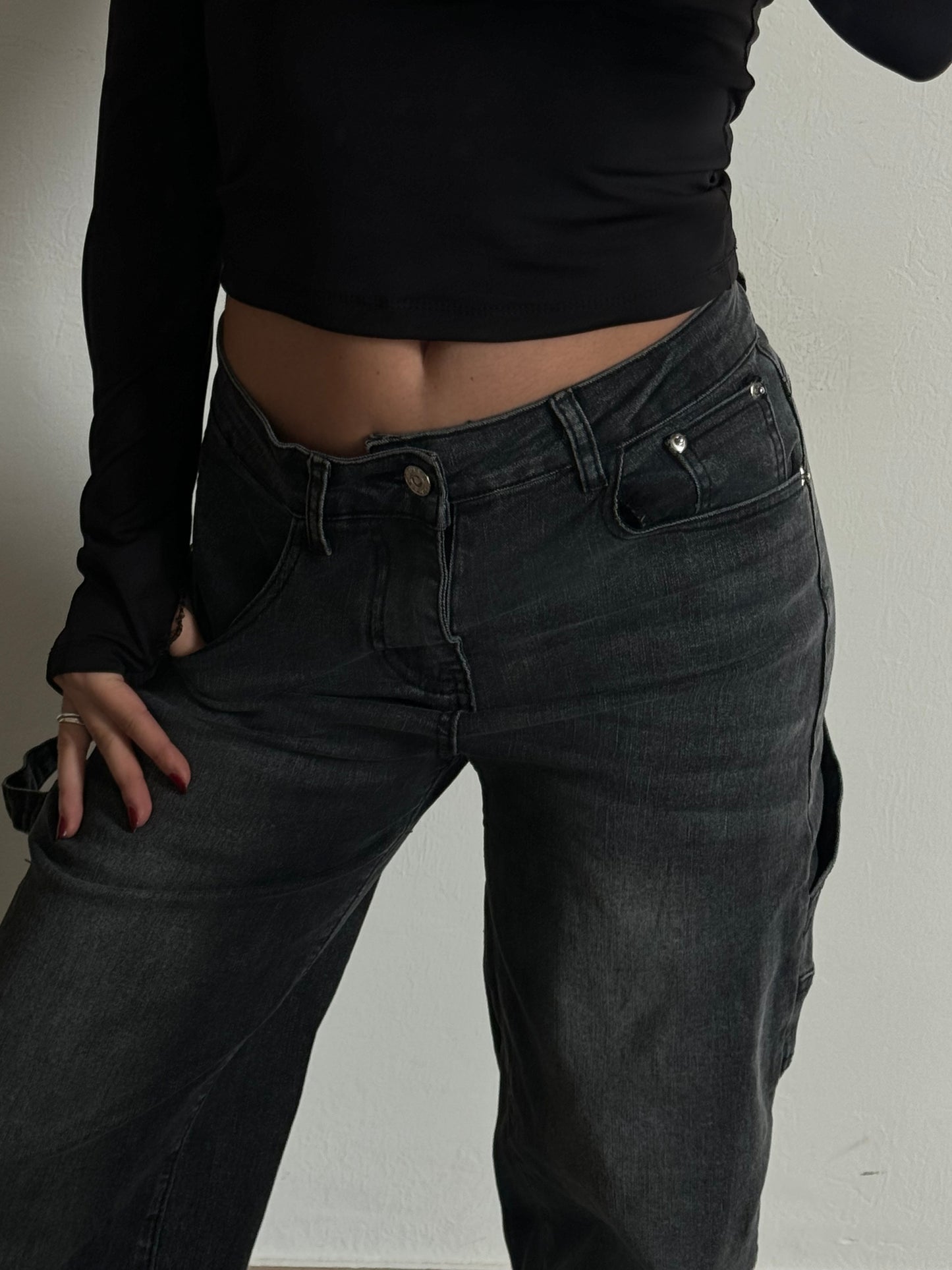 DENIM BALOON PERFECT GREY