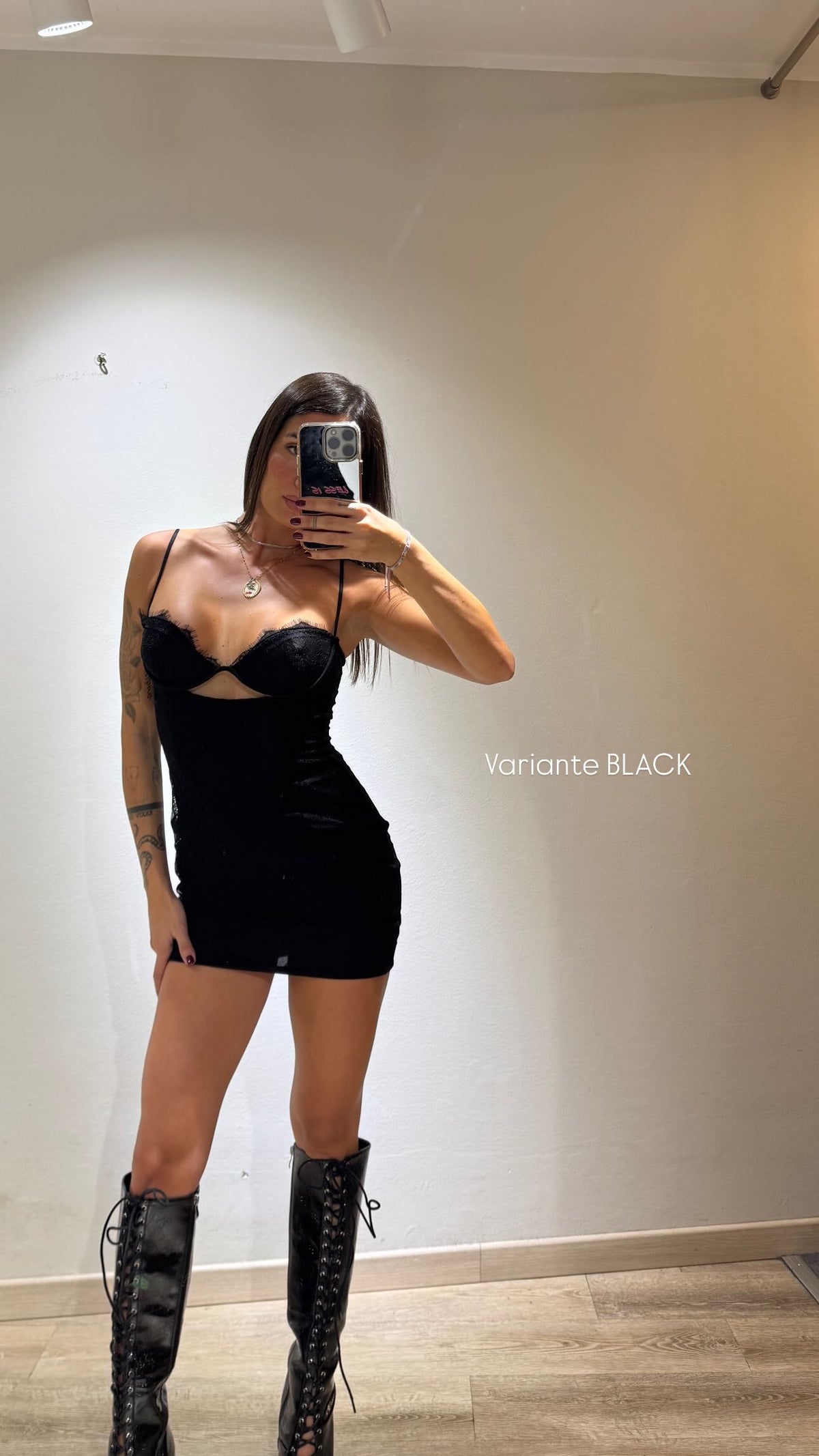 MINI DRESS BOLD PIZZO