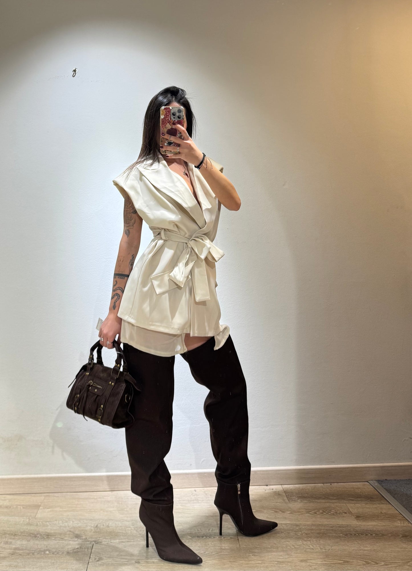 MINI DRESS GILET