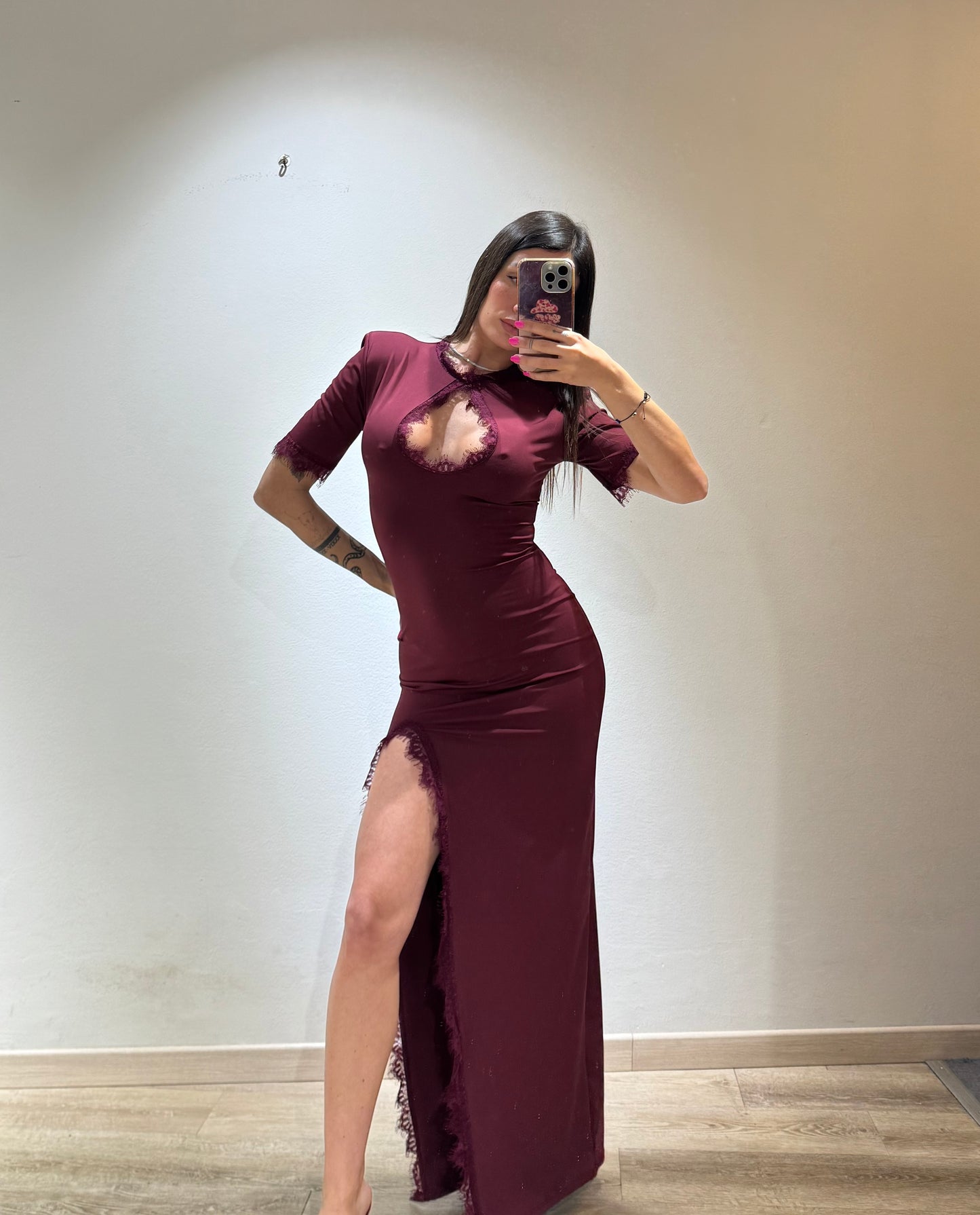 LONG DRESS PIZZO JAPAN