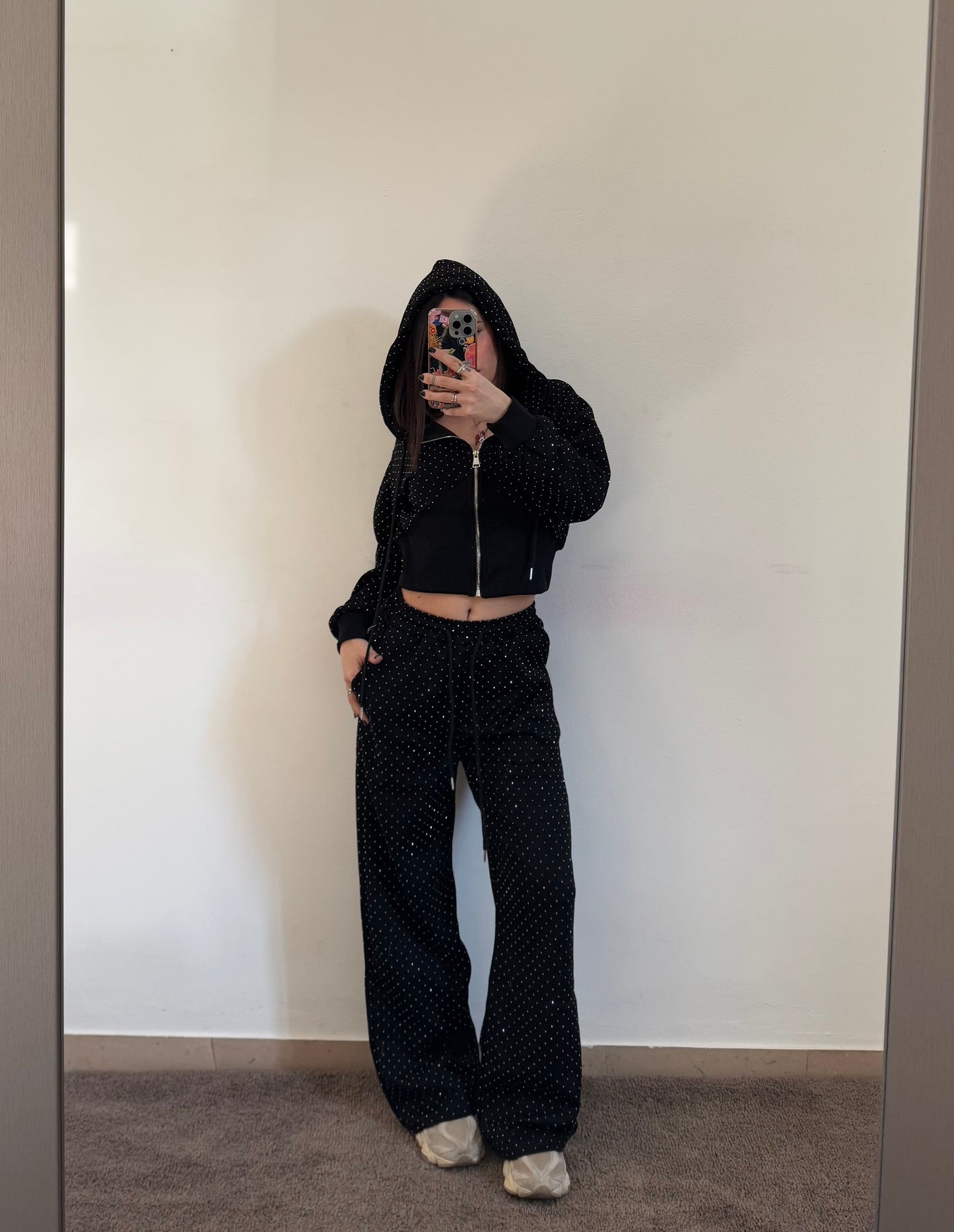 CORDSET CORSETTO TUTA GLITTER