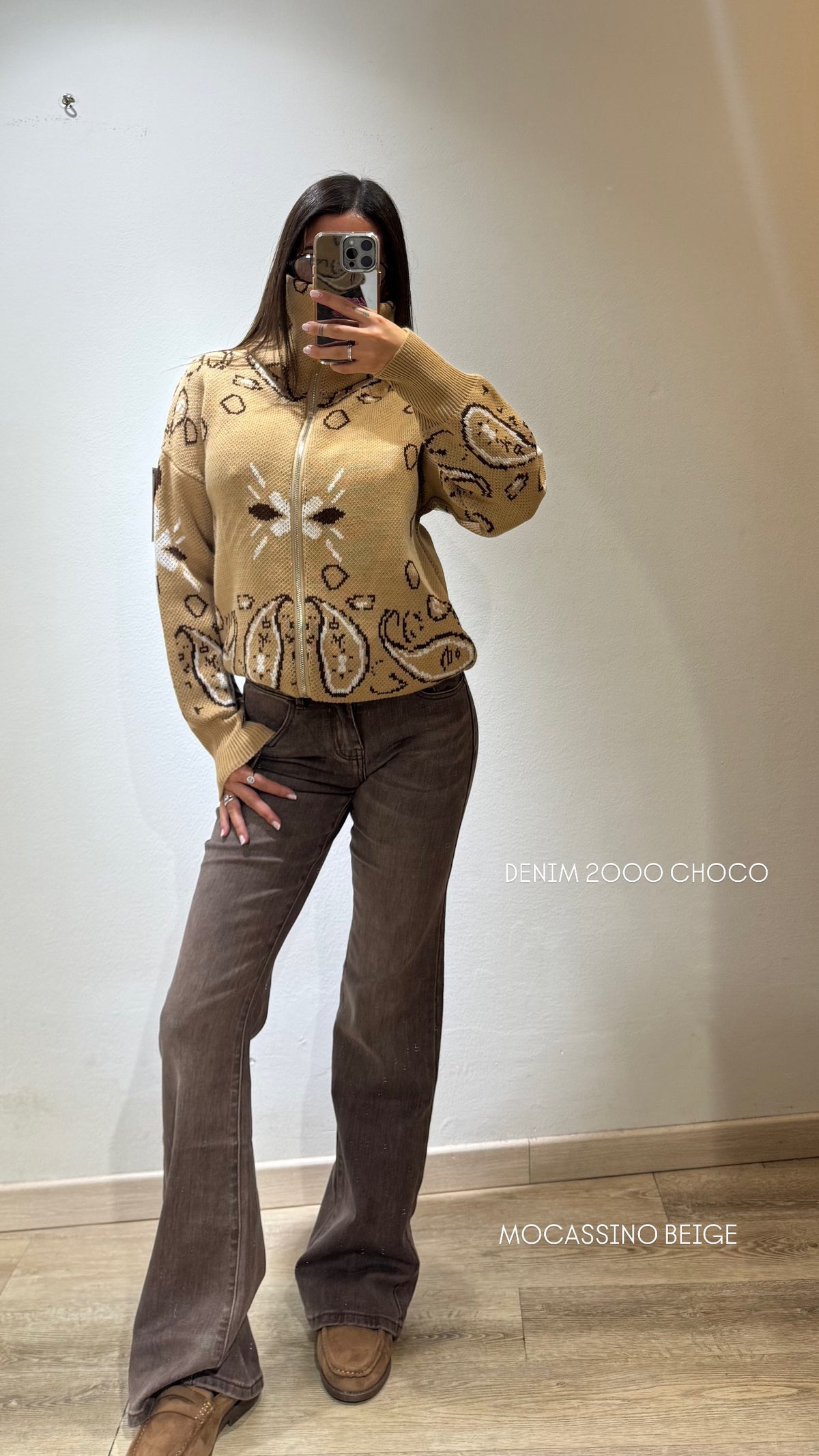 DENIM 2000 VITA BASSA MARRONE