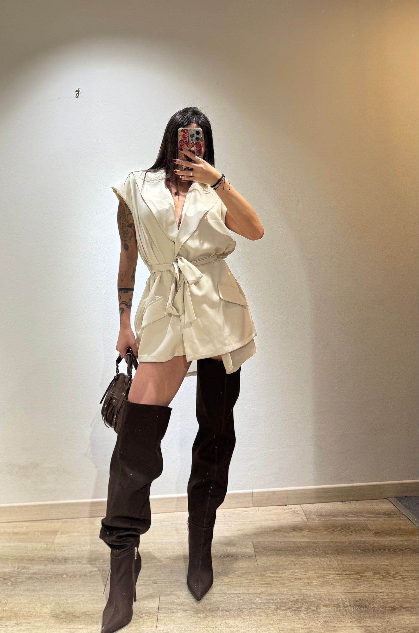 MINI DRESS GILET