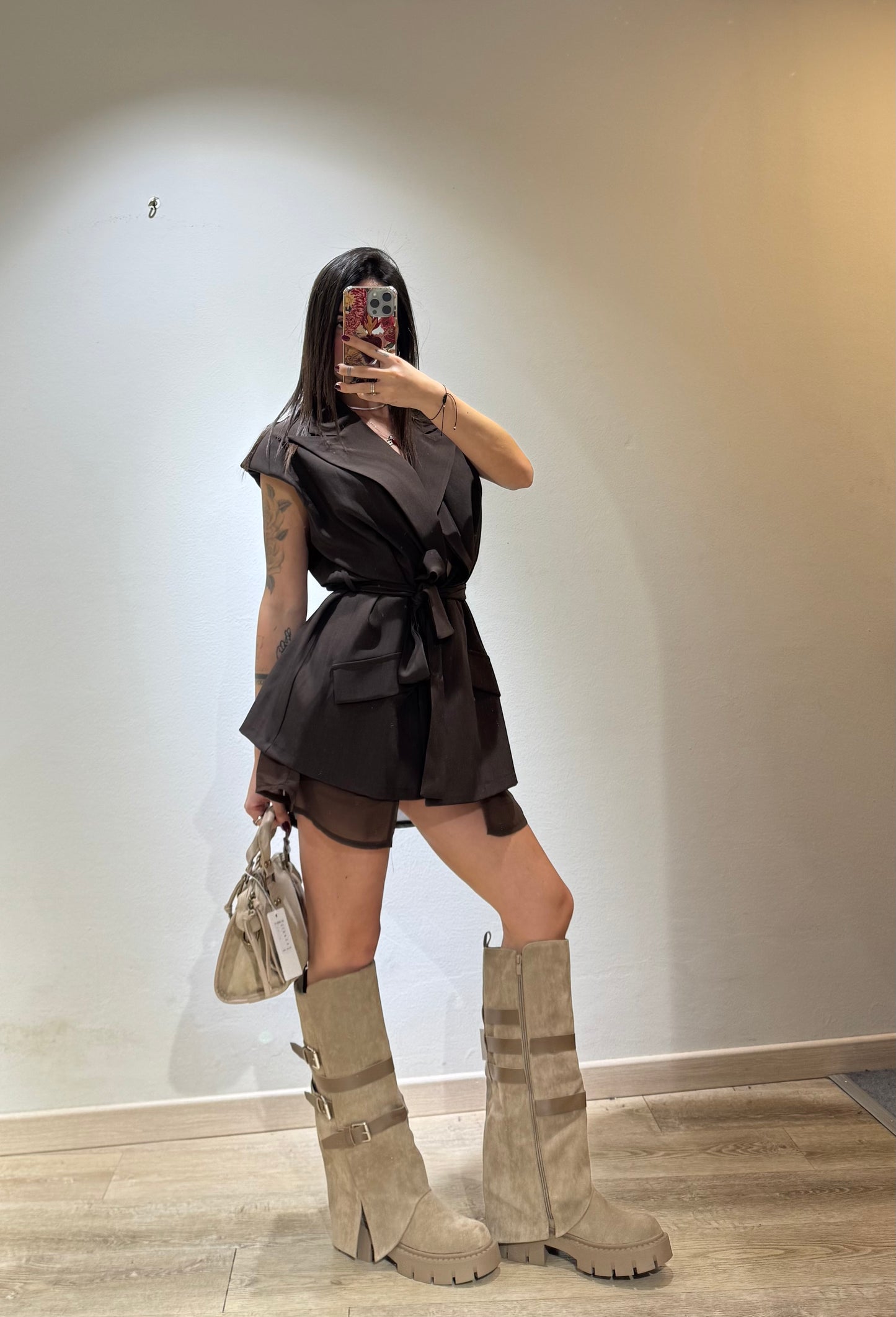 MINI DRESS GILET