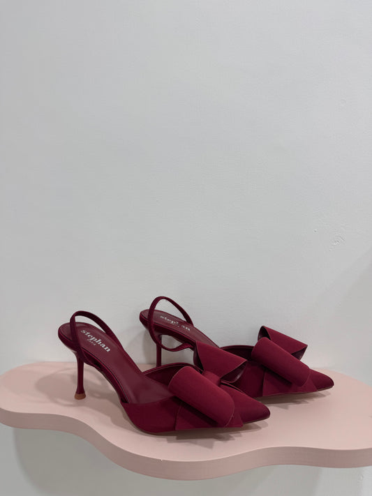 DÉCOLLETÉ FIOCCO BORDEAUX