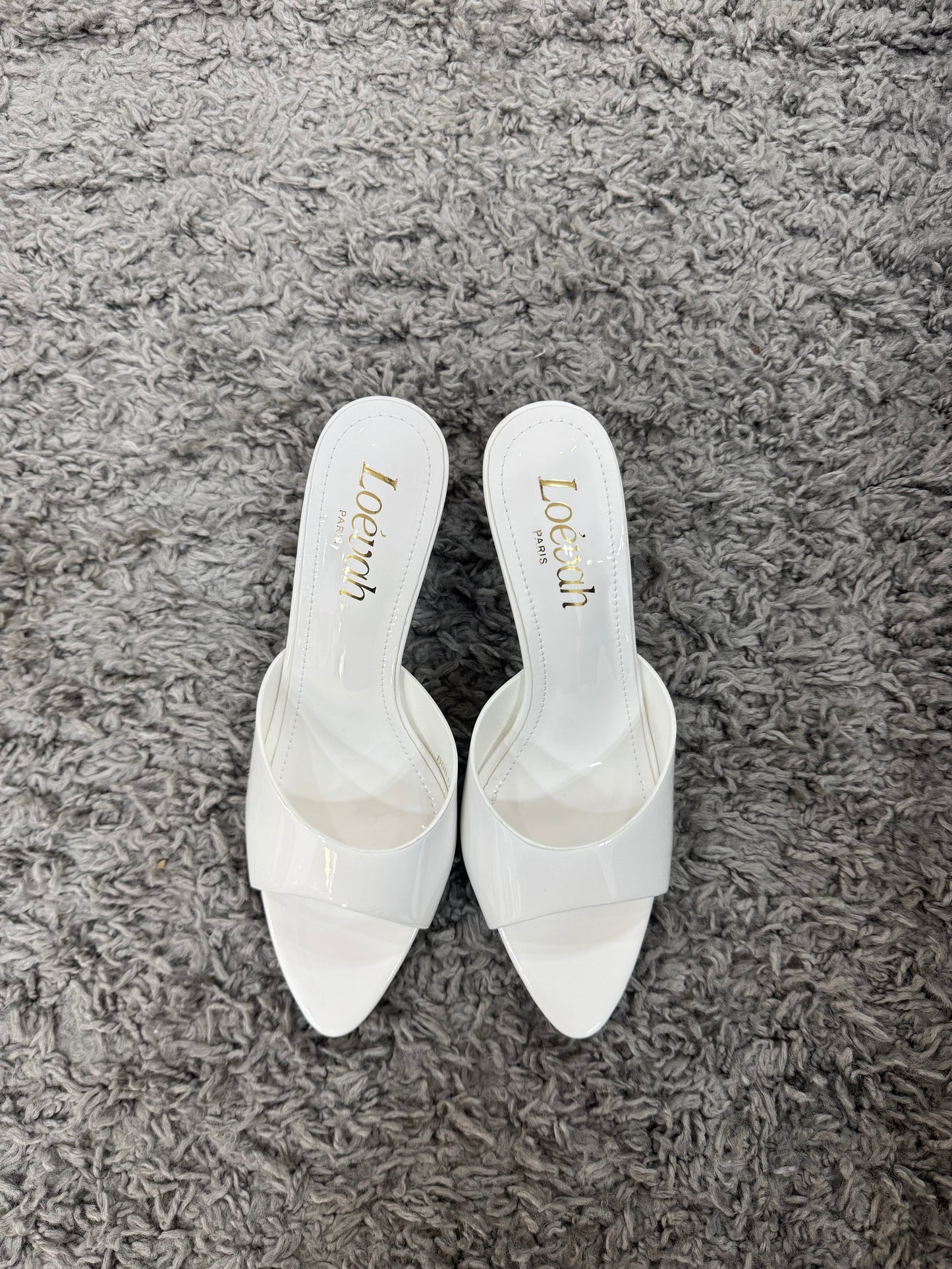 MULES VINILE WHITE