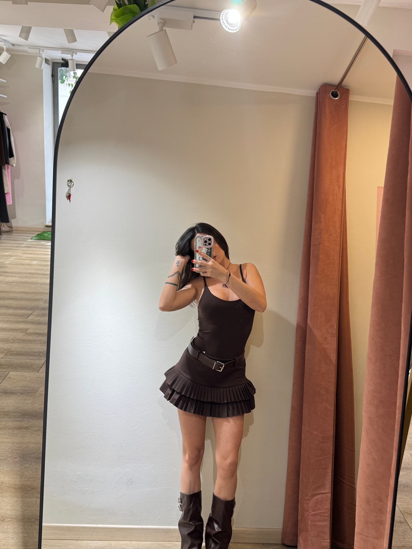 MINI SKIRT PLISSE