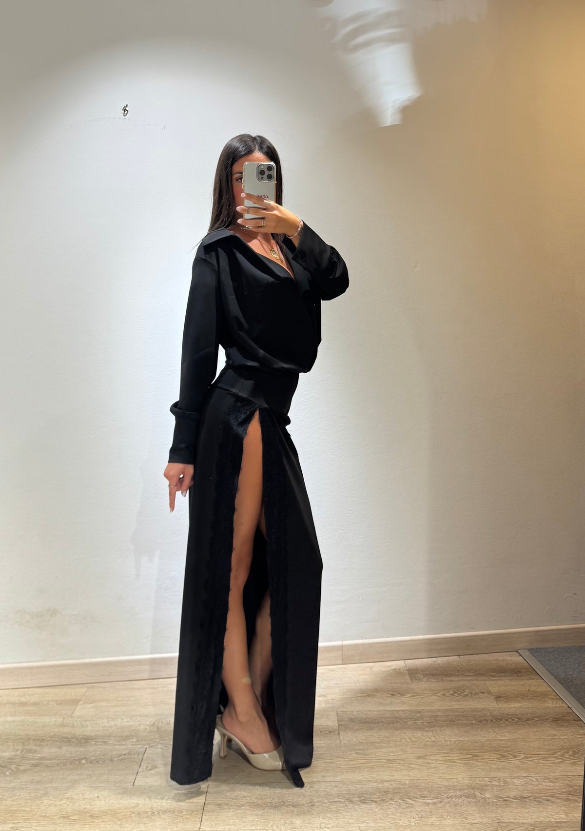 LONG DRESS CHEMISIER