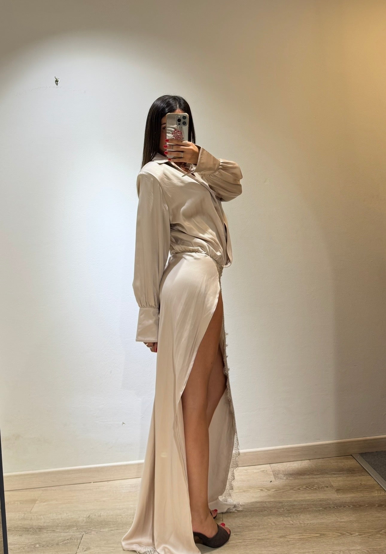 LONG DRESS CHEMISIER