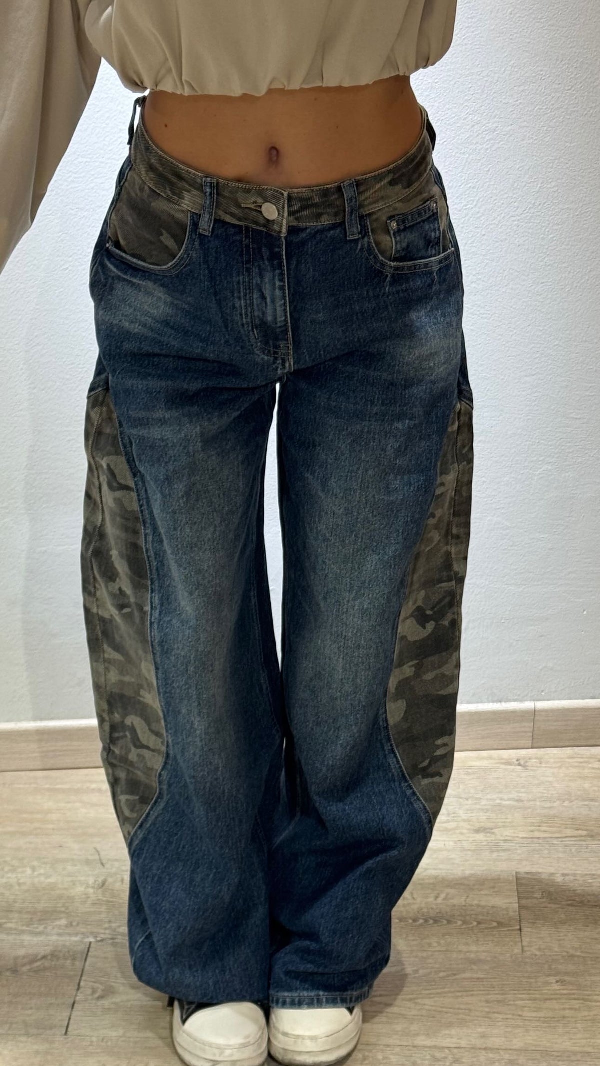 DENIM DOUBLE CAMO