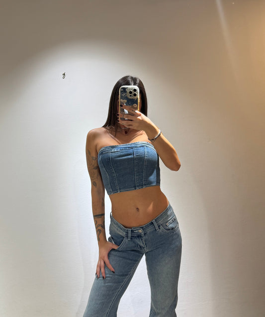 CORSETTO DENIM COOL