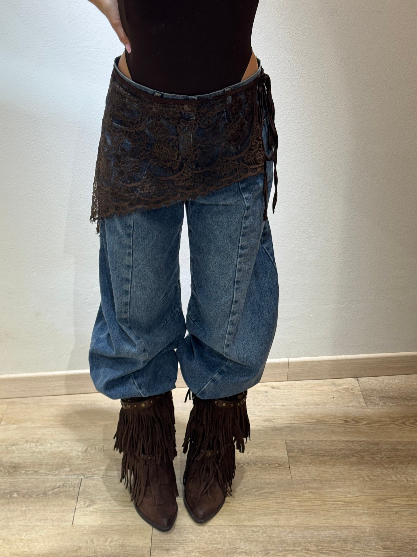 PAREO MACRAMÉ CHOCO