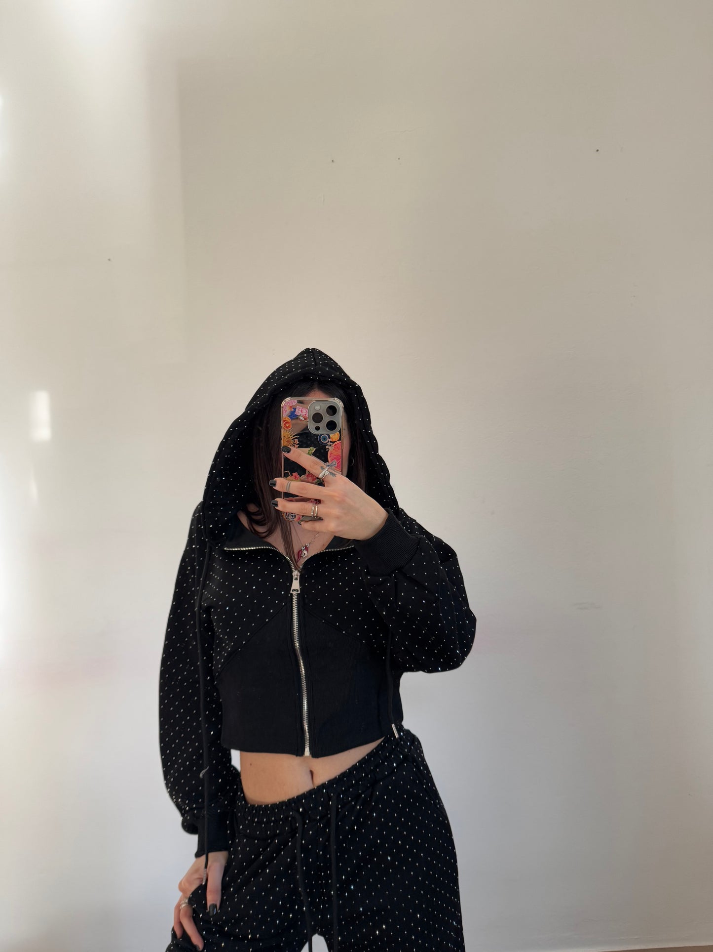 CORDSET CORSETTO TUTA GLITTER