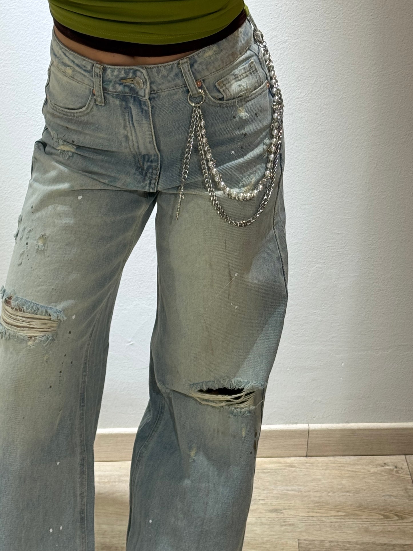 DENIM CATENA STRAPPI