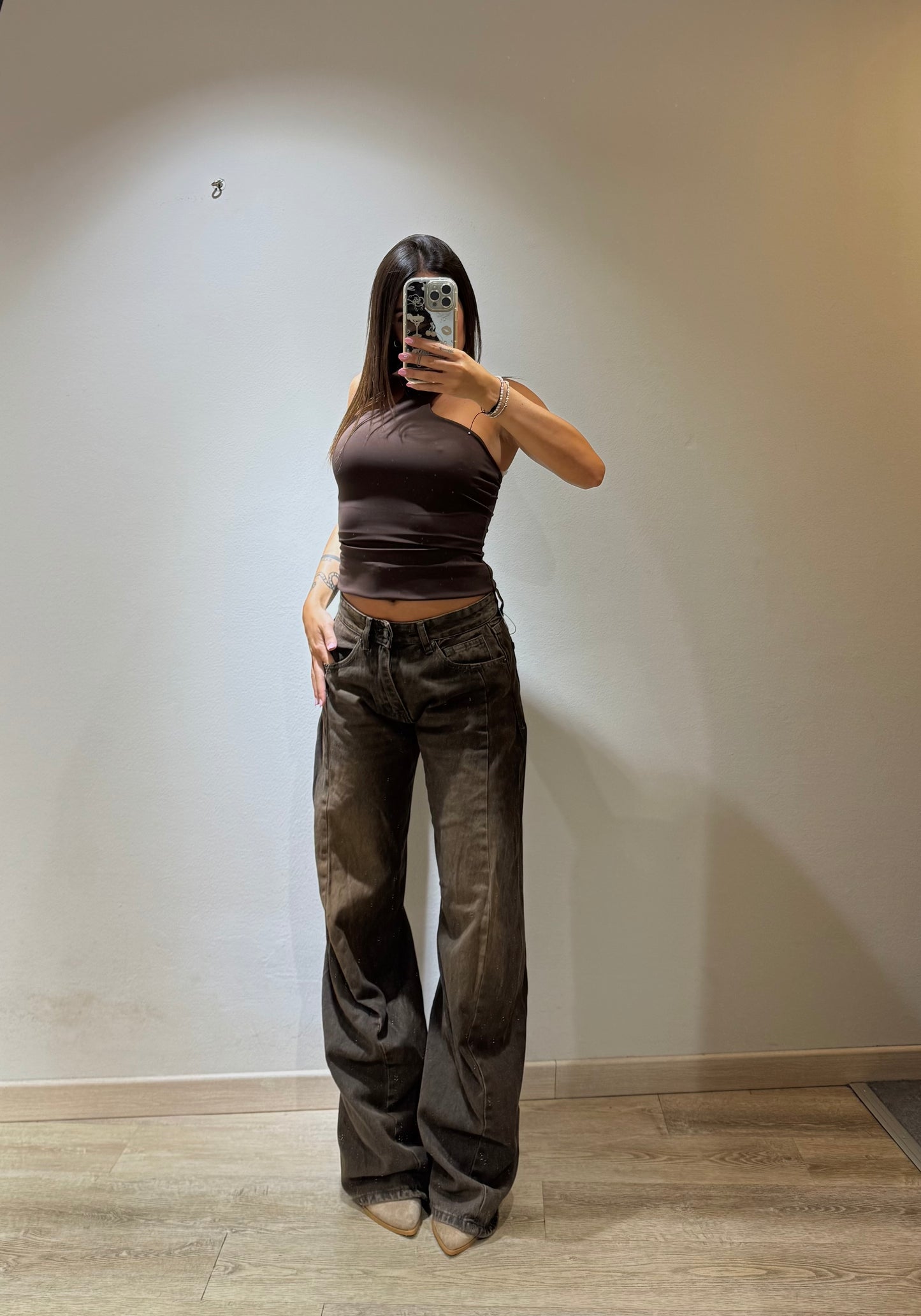 DENIM SLAVATO BROWN