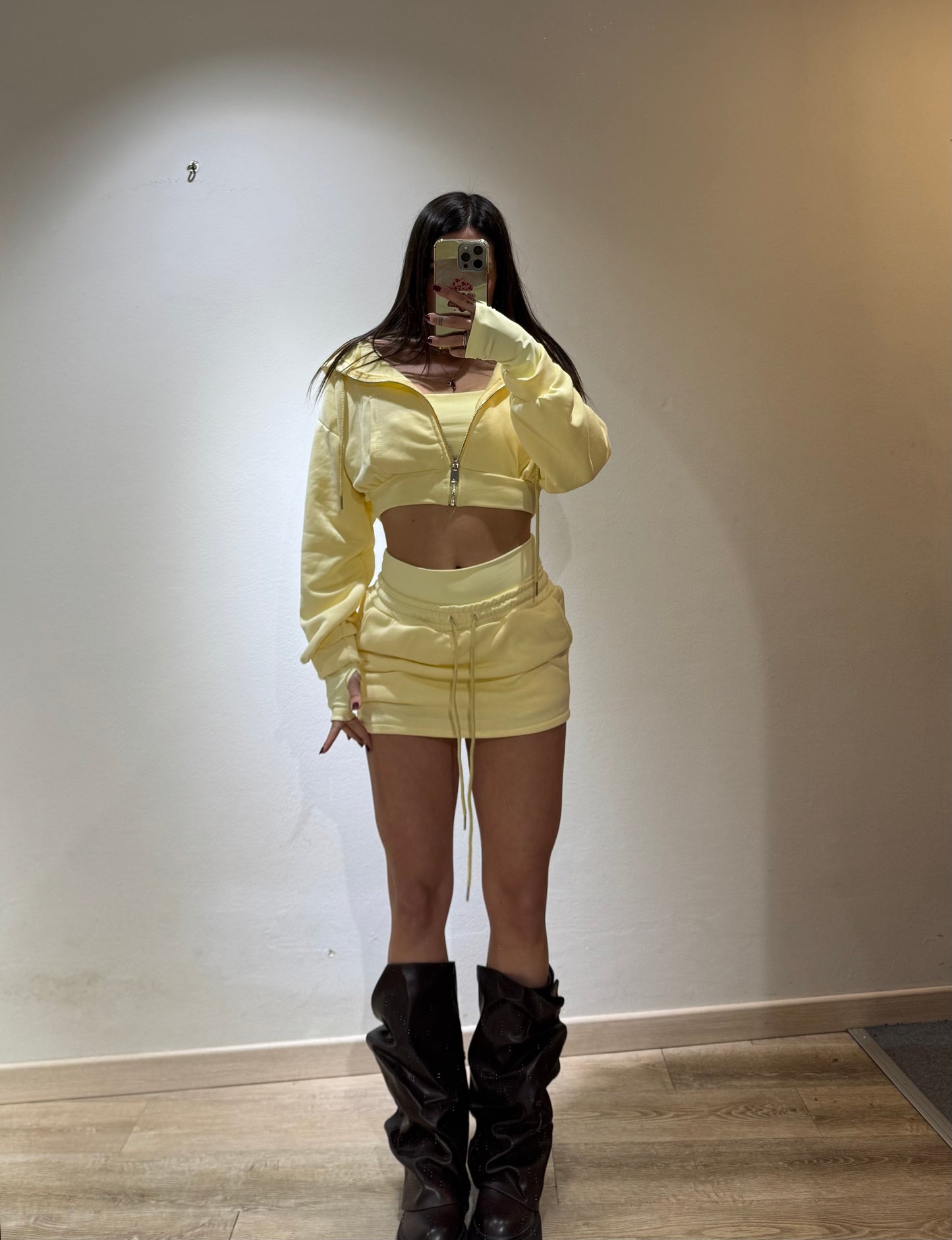 CORDSET RIRI MINISKIRT