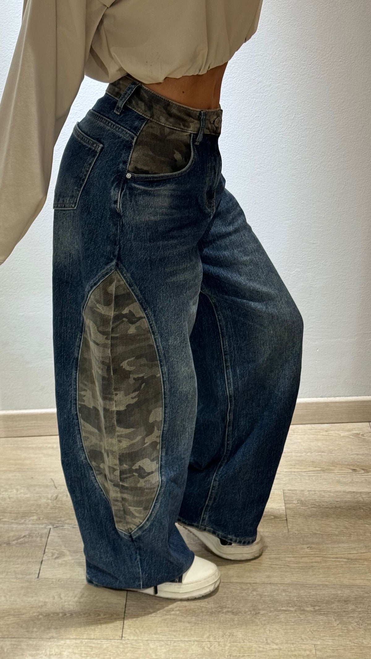 DENIM DOUBLE CAMO