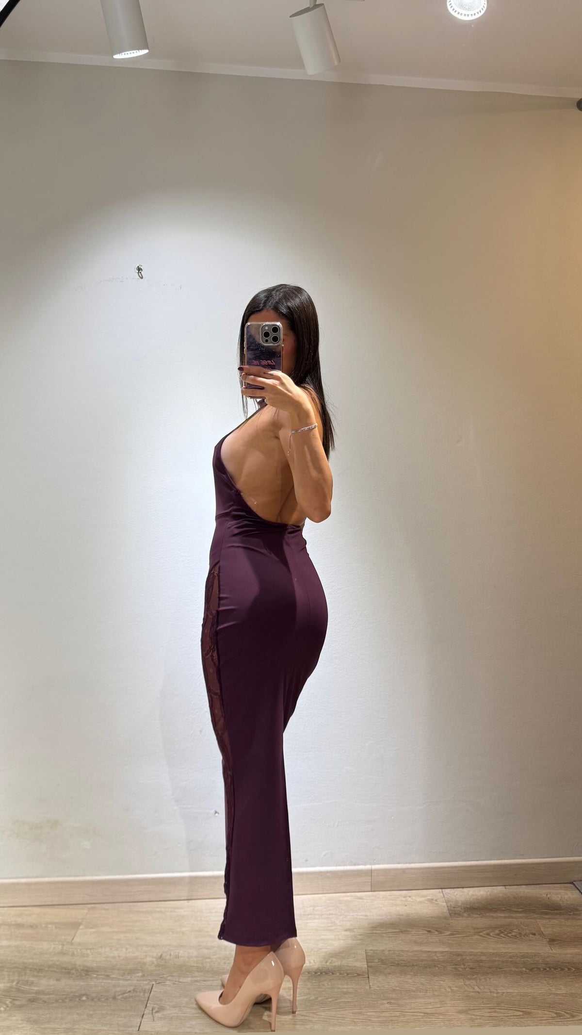 LONG DRESS NICOLE PIZZO