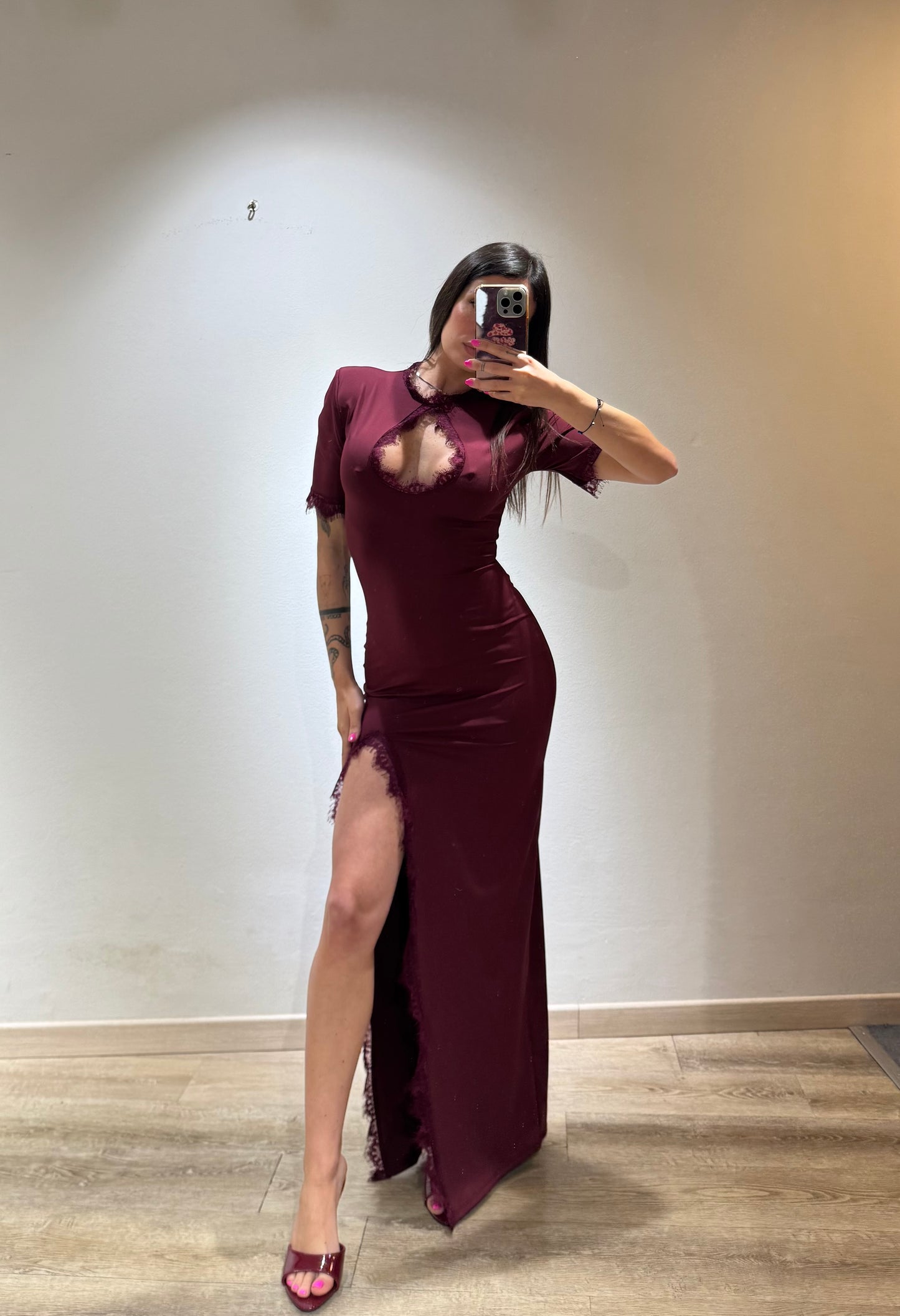 LONG DRESS PIZZO JAPAN