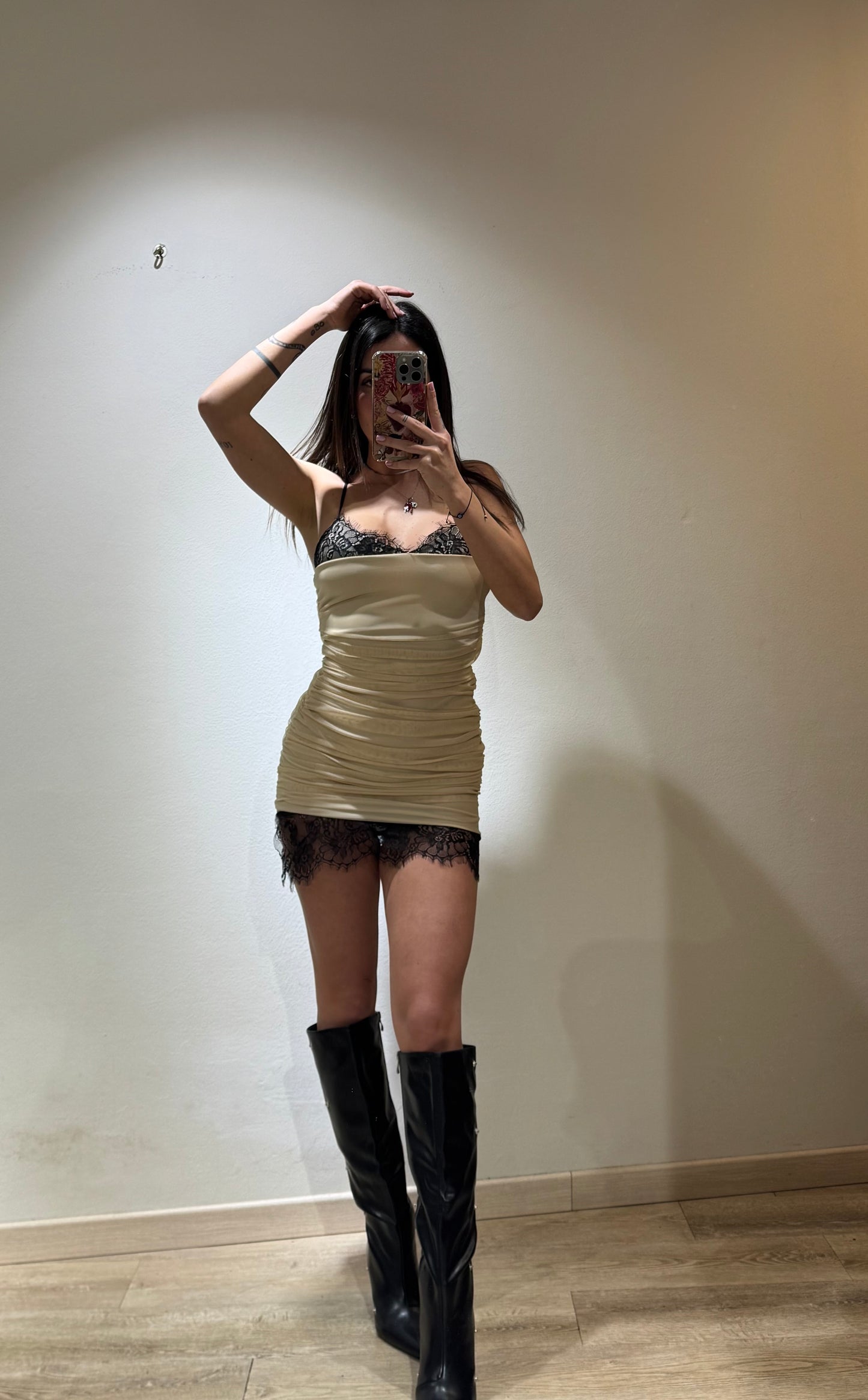 MINI DRESS PIZZO VALENTINE