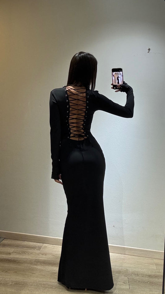 LONG DRESS LACE