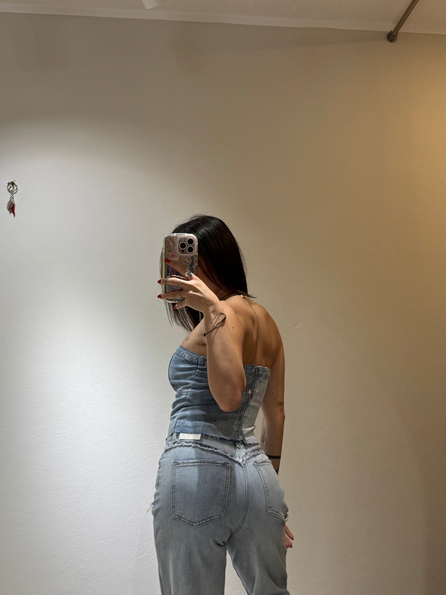 CROP TOP DENIM 2000