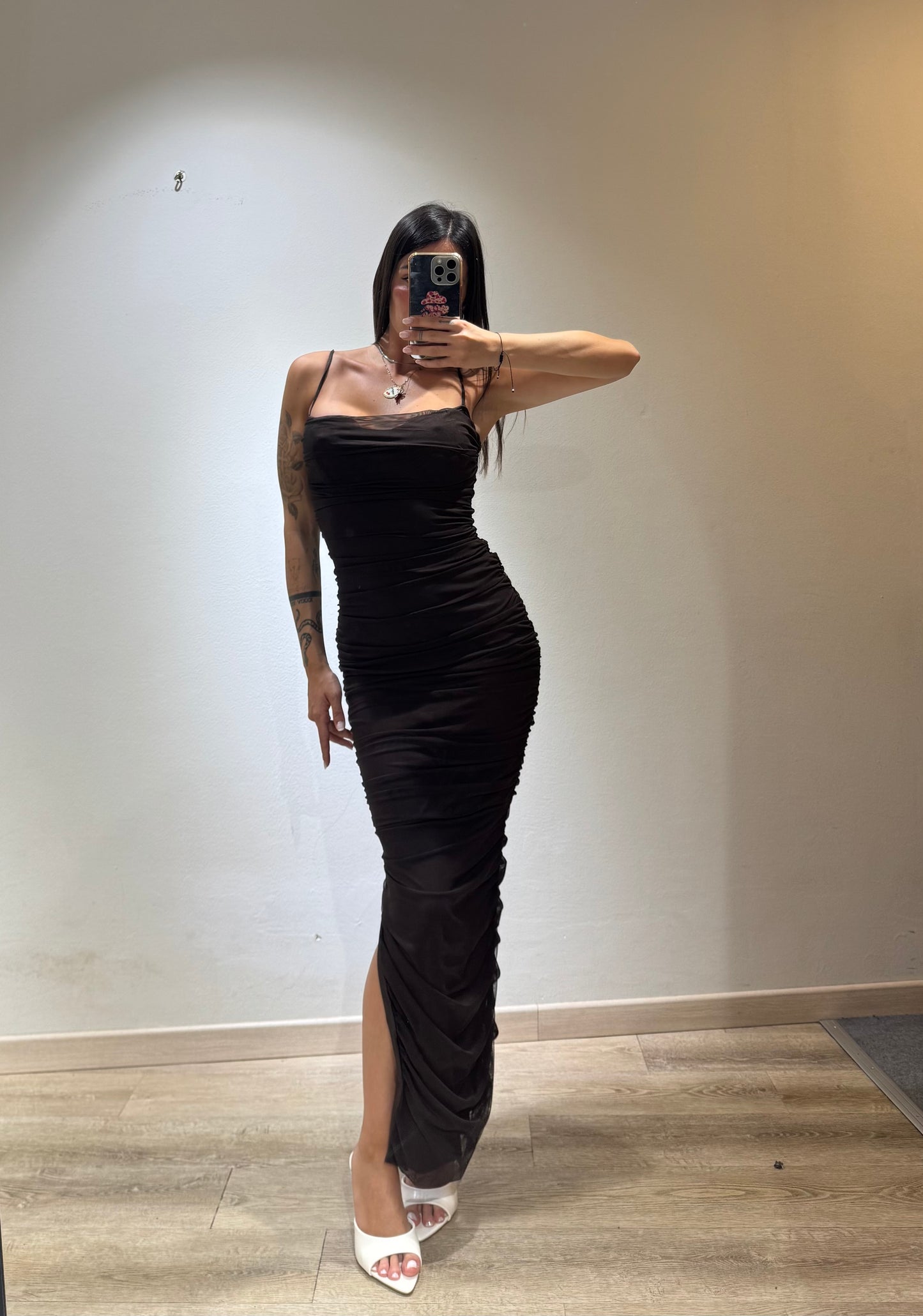 LONG DRESS CHIFFON