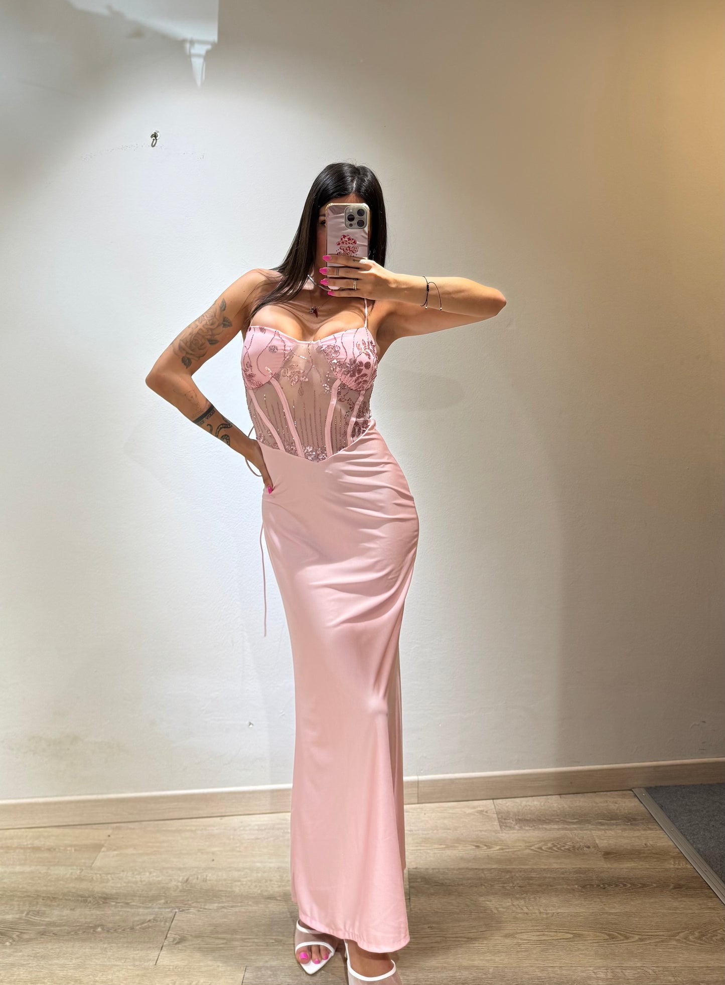 LONG DRESS FLORA