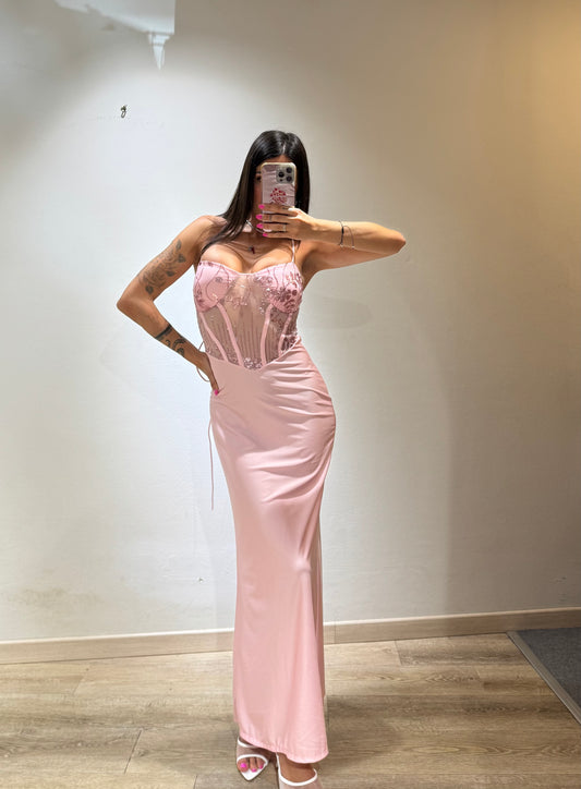 LONG DRESS FLORA