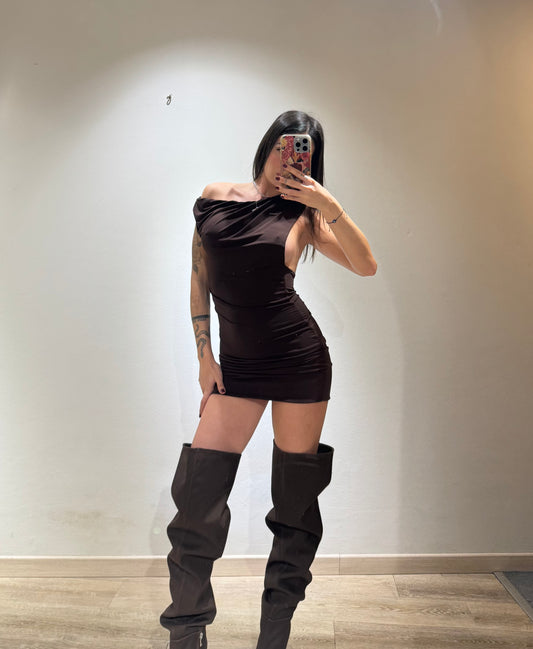MINI DRESS ASIMMETRICO