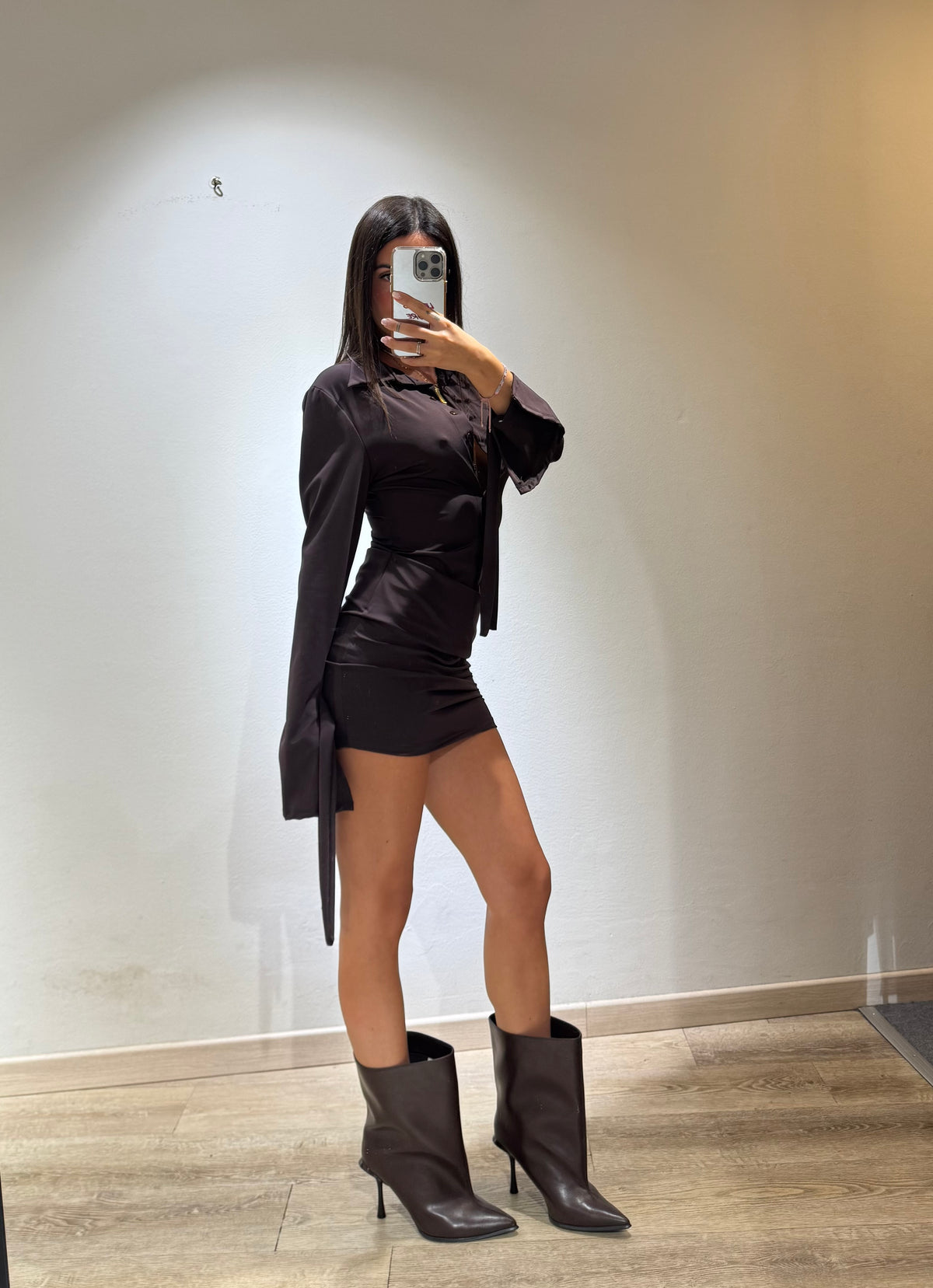 MINI DRESS CAMICIA