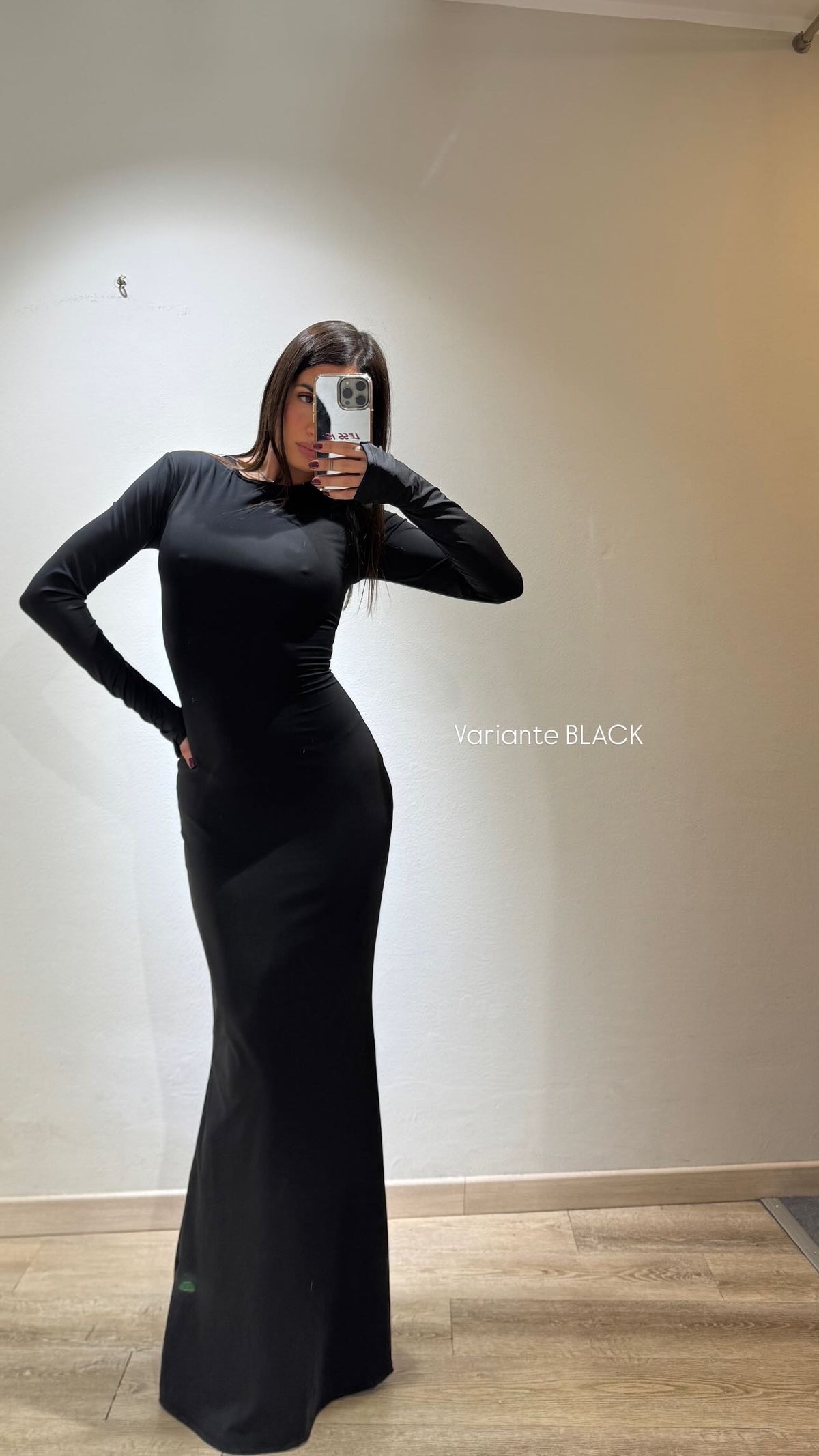 LONG DRESS LACE