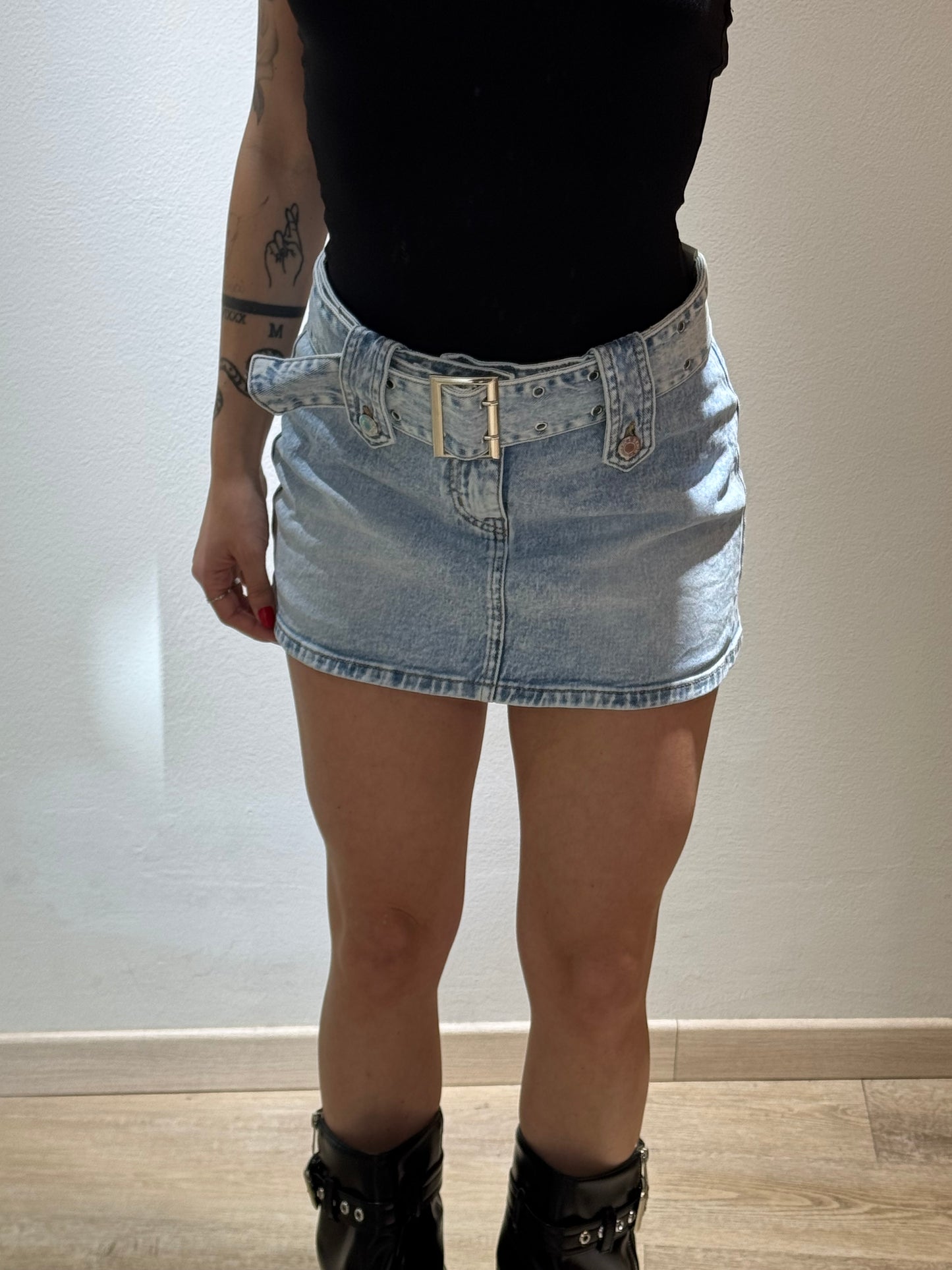 MINI SKIRT DENIM LIGHT