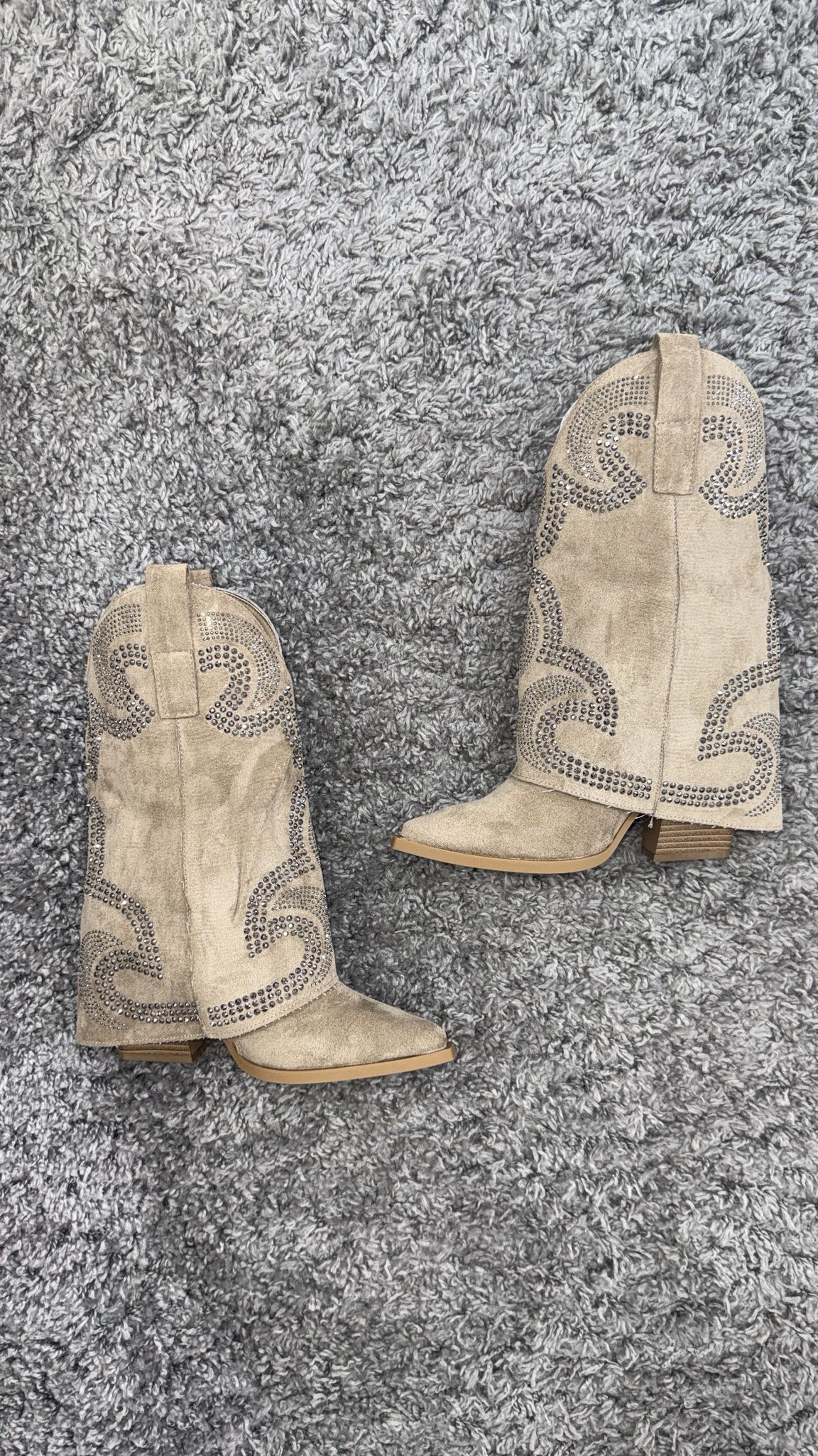 CAMPEROS BEIGE GLITTER